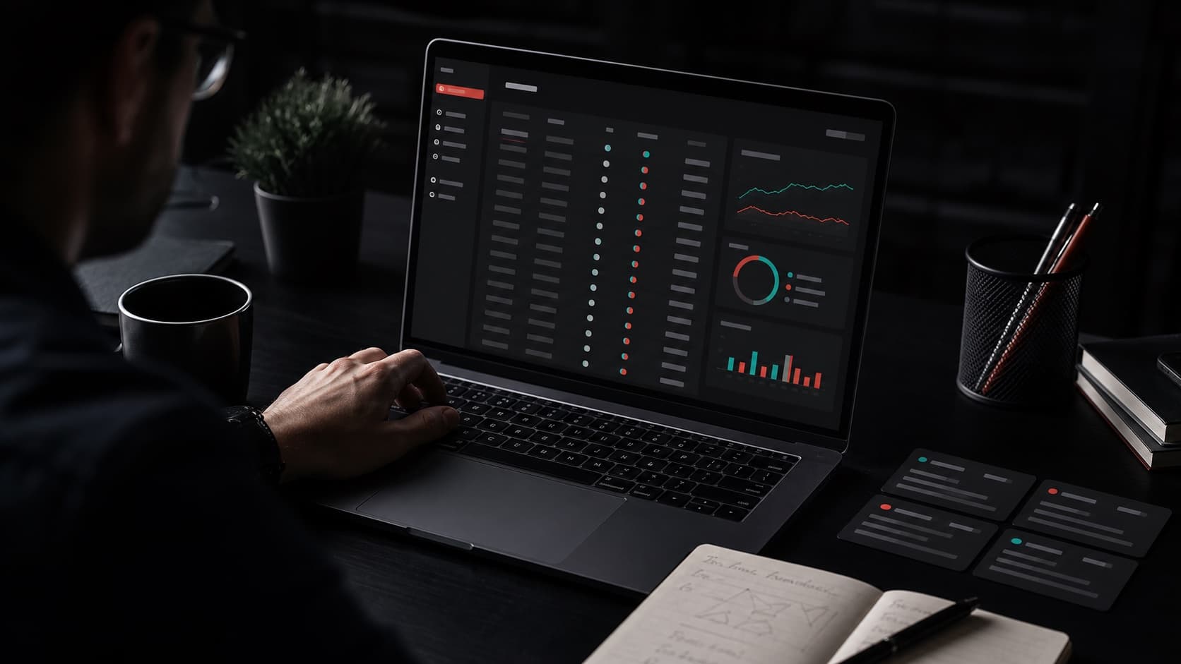 Dashboard outreach con prospect, campagne email e tracking